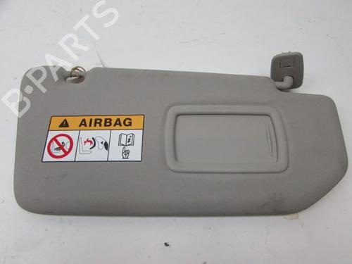 Used Right sun visor RENAULT SCÉNIC III (JZ0/1_) 1.2 TCe (116 hp) 31002266