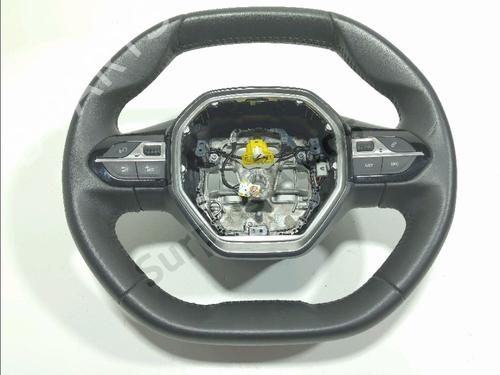 Used Steering wheel Steering wheel PEUGEOT 2008 II (UD_, US_, UY_, UJ_, UR_, UC_) 1.2 Hybrid 136 (URHPYC, USHPY) (136 hp) 38587091 38587091