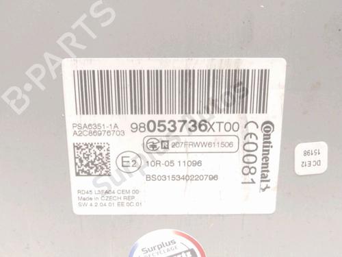 Radio CITROËN BERLINGO Box Body/MPV (B9) 1.6 HDi / BlueHDi 75 | BP28232266E6 