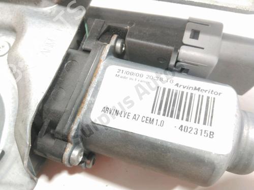 Front left window mechanism PEUGEOT 207 (WA_, WC_) 1.6 HDi | BP28241614C22 