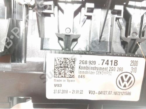 Instrument cluster VW POLO VI (AW1, BZ1, AE1) 1.6 TDI | BP28230980C47 