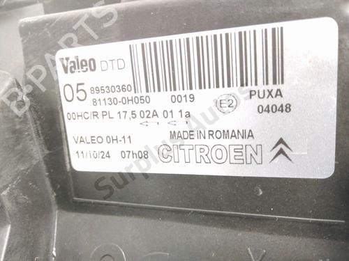 Right headlight CITROËN C1 (PM_, PN_)  | BP28266394C29 