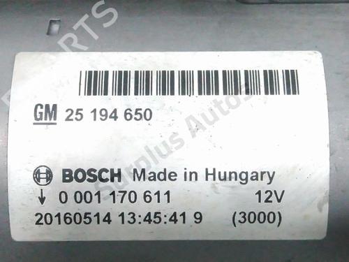 Starter OPEL ADAM (M13) 1.4 | BP30654535M8 - Image 5