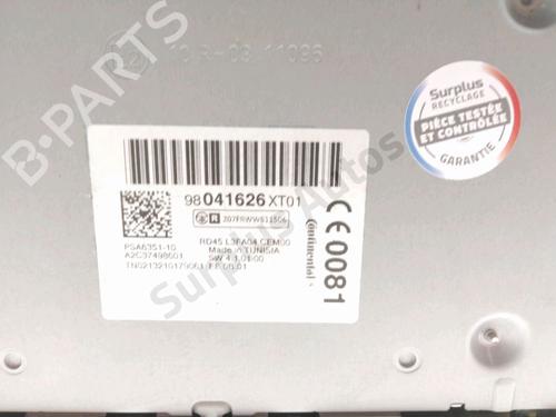 Bilradio CITROËN C3 II (SC_) 1.2 VTi 82 | BP28232418E6 