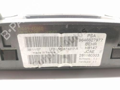 AC Styreenhet / Manøvreringsenhet PEUGEOT 307 Break (3E)  | BP29579723I5 
