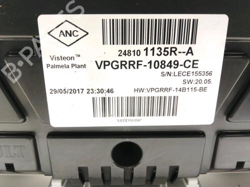 Instrument cluster RENAULT CLIO IV (BH_) 0.9 TCe 90 (BHNF, BHMA, BHMH, BHJK, BHJR) | BP28230586C47