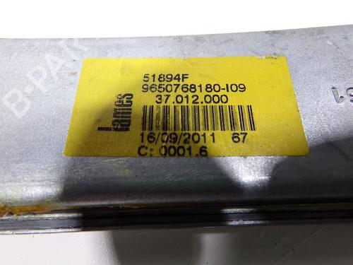 Rear left window mechanism PEUGEOT 207 (WA_, WC_) 1.6 HDi | BP28250237C24 