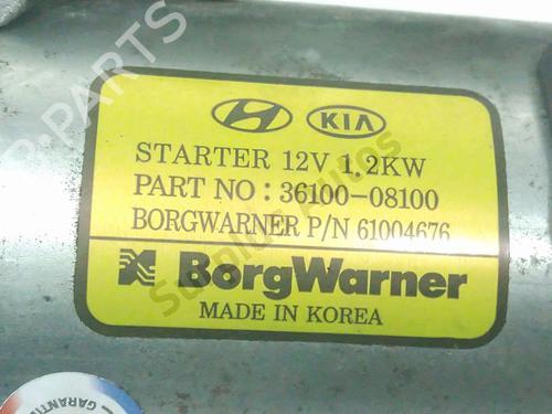Starter KIA RIO IV (YB, SC, FB) 1.0 T-GDI 100 | BP32279603M8 - Image 5