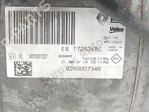 AC compressor RENAULT CLIO IV (BH_) 0.9 TCe 90 (BHNF, BHMA, BHMH, BHJK, BHJR) | BP30584617M34 - Image 5
