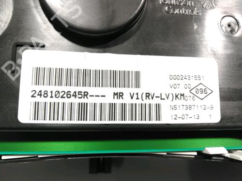 Instrument cluster DACIA SANDERO II 1.2 | BP28230259C47