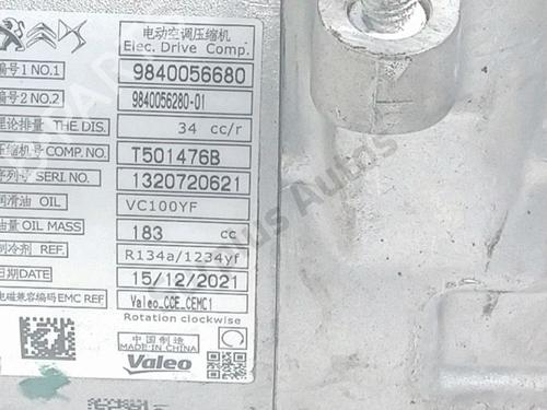 AC compressor CITROËN C4 III (BA_, BB_, BC_) ë-C4 (BCZKXC, BZCKSC) | BP38613496M34 - Image 5