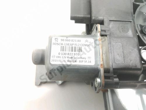 Front right window mechanism PEUGEOT 208 I (CA_, CC_) 1.4 HDi | BP29857939C23