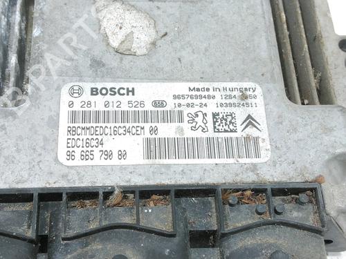 Engine control unit (ECU) PEUGEOT 206+ (2L_, 2M_) 1.4 HDi eco 70 | BP30984428M57 - Image 2