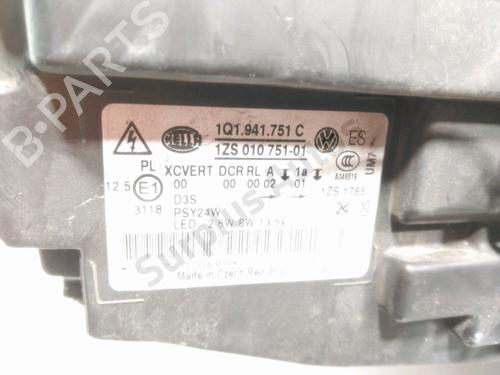 Right headlight VW EOS (1F7, 1F8) 1.4 TSI | BP33568966C29 - Image 3