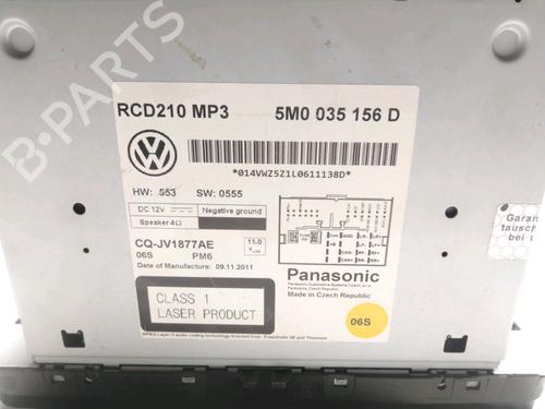 Radio VW POLO V (6R1, 6C1) 1.4 (6R1) | BP28231832E6 
