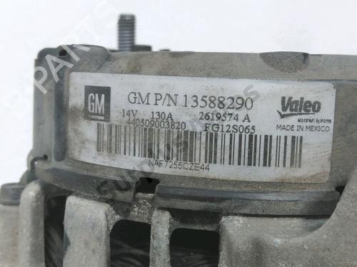 Alternator OPEL MERIVA B MPV (S10) 1.4 (75) | BP30985913M7 - Image 3
