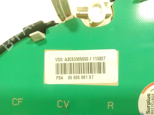 Instrument cluster CITROËN C3 II (SC_) 1.4 | BP37769010C47 - Image 4