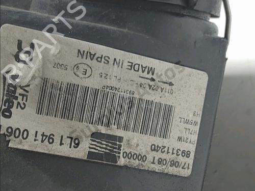 Left headlight SEAT IBIZA III (6L1) 1.9 TDI | BP37712213C28 - Image 3