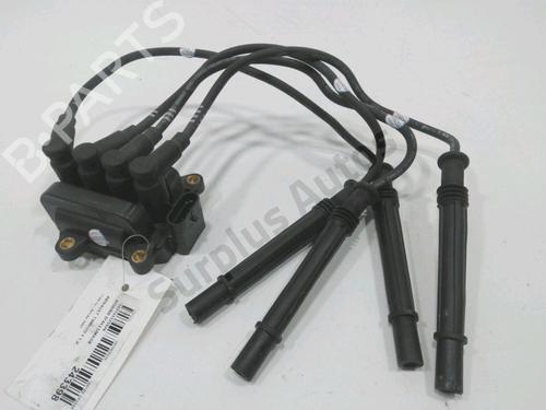 Used Ignition coil Ignition coil RENAULT TWINGO I (C06_) 1.2 16V (C06C, C06D, C06K) (75 hp) 33815829 33815829
