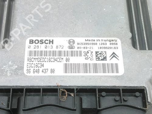 Engine control unit (ECU) CITROËN C5 III (RD_) 1.6 HDi 110 (RD9HZC) | BP30984671M57