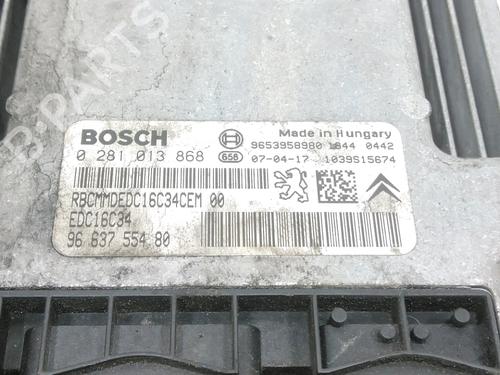 Engine control unit (ECU) PEUGEOT 207 (WA_, WC_) 1.6 HDi | BP30984585M57