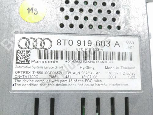 Display monitor AUDI A5 (8T3) 1.8 TFSI | BP28229872C48 