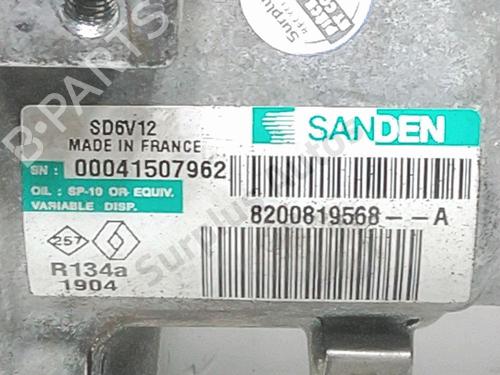 AC compressor RENAULT TWINGO II (CN0_) 1.2 16V (CN04, CN0B) | BP39705711M34 - Image 5