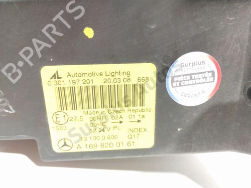 Left headlight MERCEDES-BENZ A-CLASS (W169) A 180 CDI (169.007, 169.307) | BP28266939C28 