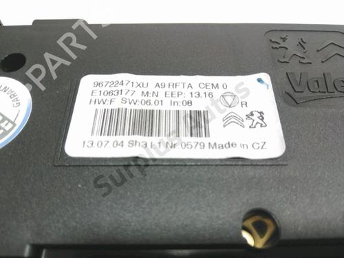 Climate control PEUGEOT 2008 I (CU_) 1.6 HDi | BP39705858I5 - Image 3