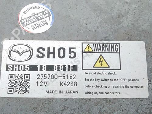Engine control unit (ECU) MAZDA 6 Saloon (GJ, GL) 2.2 D (GJ2FP, GJ1021, GJ1022, GL1021) | BP36795953M57 - Image 3