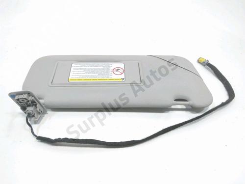 Right sun visor CITROËN C5 III (RD_) 2.0 HDi (RDRHD8, RDRHDJ, RDRHR8, RDRHRJ) | BP37168307I2 - Image 3