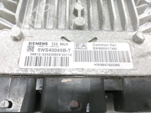 Engine control unit (ECU) PEUGEOT 307 (3A/C) 2.0 HDi 90 | BP30984485M57 - Image 2