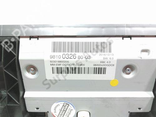Display monitor PEUGEOT 3008 II SUV (MC_, MR_, MJ_, M4_) 1.6 BlueHDi 120 | BP28229992C48 