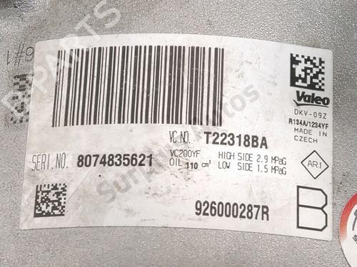 AC compressor DACIA SANDERO II 1.0 SCe 75 (B8JC, B8JD, B8NC) | BP34232029M34 - Image 5