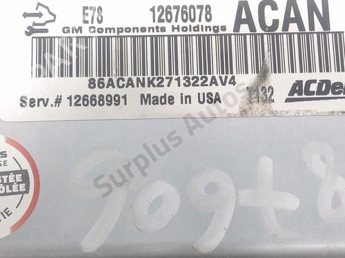 Engine control unit (ECU) OPEL CORSA E (X15) 1.4 Turbo (08, 68) | BP28220915M57