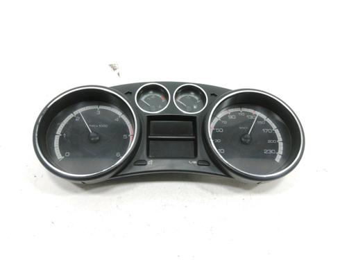 Used Instrument cluster PEUGEOT 308 I (4A_, 4C_) 1.6 HDi (90 hp) 30991227