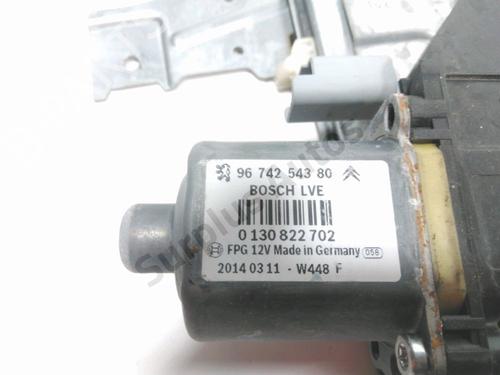 Front right window mechanism PEUGEOT 208 I (CA_, CC_) 1.0 VTi | BP28240303C23 