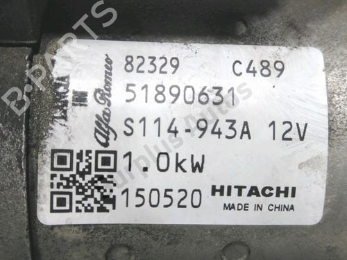 Starter ABARTH 500 / 595 / 695 1.4 (312.AXF11, 312.AXF1A) | BP33034186M8 - Image 5