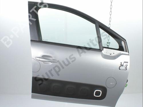 Dør højre fortil Dør højre fortil CITROËN C3 III (SX) 1.2 VTi 82 (82 hp) 36253281 36253281