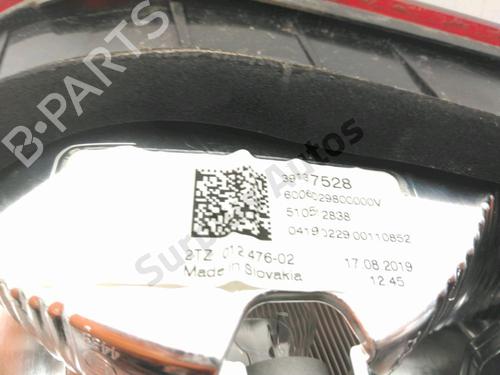 Right tailgate light OPEL CROSSLAND X / CROSSLAND (P17, P2QO) 1.2 (75) | BP29518163C80 