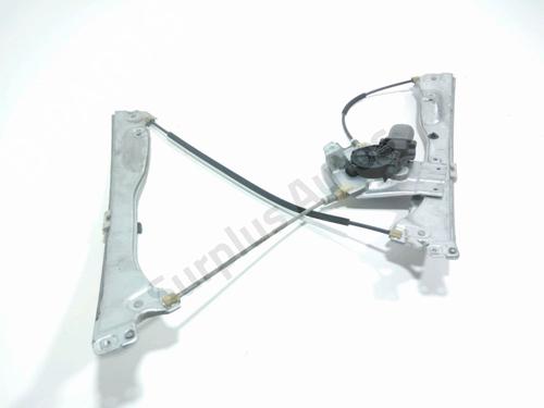 Used Front right window mechanism RENAULT CLIO III (BR0/1, CR0/1) 1.2 16V (BR02, BR0J, BR11, CR02, CR0J, CR11) (75 hp) 29857945