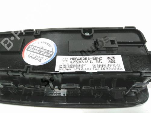 Left front window switch MERCEDES-BENZ C-CLASS (W205) C 200 d (205.011) | BP37778174I27 - Image 3