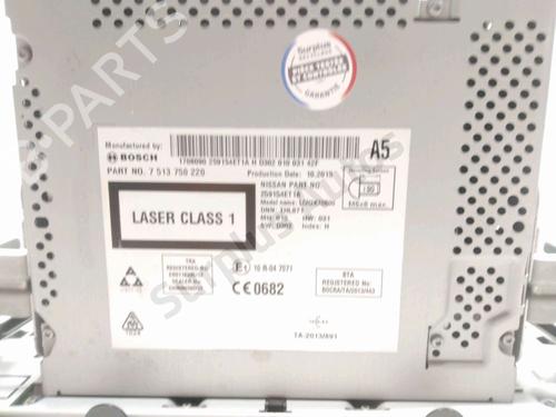 Radio NISSAN QASHQAI II (J11, J11_) 1.5 dCi | BP28232445E6 