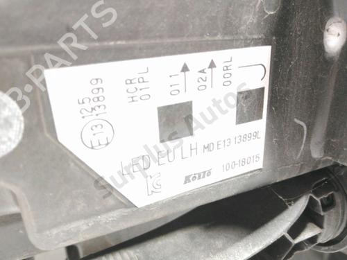 Left headlight NISSAN QASHQAI II (J11, J11_) 1.6 dCi | BP29382272C28 