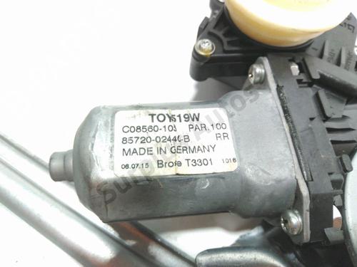 Rear right window mechanism TOYOTA AURIS (_E18_) 1.8 Hybrid (ZWE186_, ZWE186R) | BP28250822C25