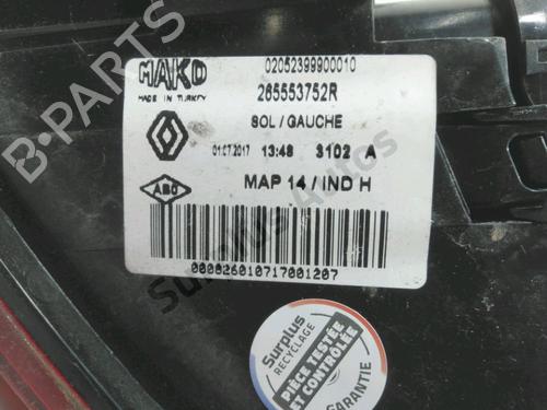 Left taillight RENAULT CLIO IV (BH_) 0.9 TCe 90 (BHNF, BHMA, BHMH, BHJK, BHJR) | BP28269493C34 