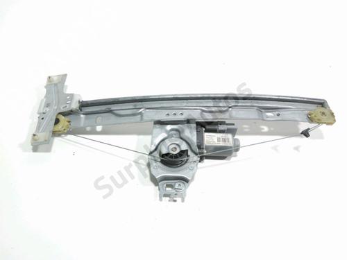 Front left window mechanism PEUGEOT 207 (WA_, WC_) 1.6 HDi | BP29858047C22