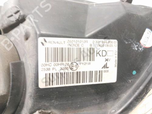 Right headlight RENAULT MEGANE III Hatchback (BZ0/1_, B3_) 1.5 dCi (BZ09, BZ0D, BZ1W, BZ29, BZ14) | BP40060648C29 - Image 3