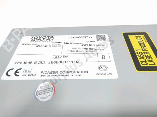 Radio LEXUS IS II (_E2_) 200d (ALE20_, ALE20R) | BP33903873E6 - Image 2