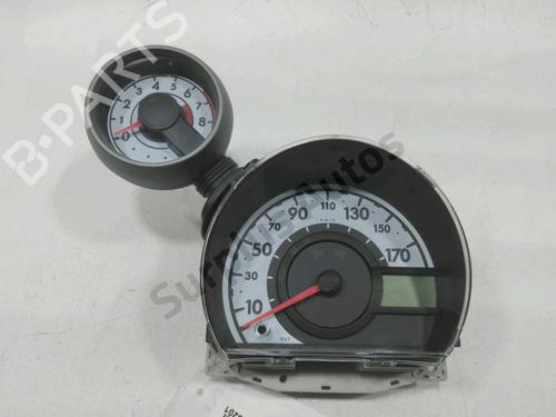 Used Instrument cluster PEUGEOT 107 (PM_, PN_) 1.0 (68 hp) 30991629